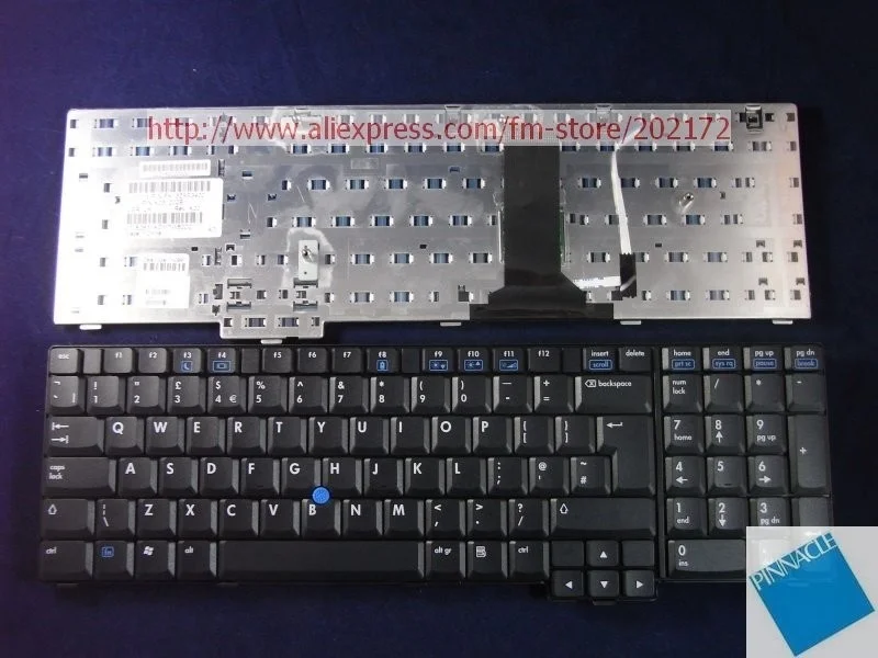 

Совершенно новый черный ноутбук клавиатура 409913-031 PK13ZKF3400 для HP Compaq nw9440 nx9420 серии (Великобритания)