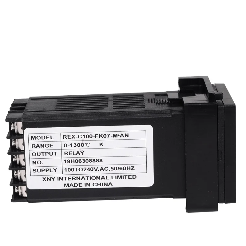 Top Vendor 100-240VAC Mutil-Input Economical PID Temperature Controller Universal Input Relay Output REX C100 Range 0 to 1300C