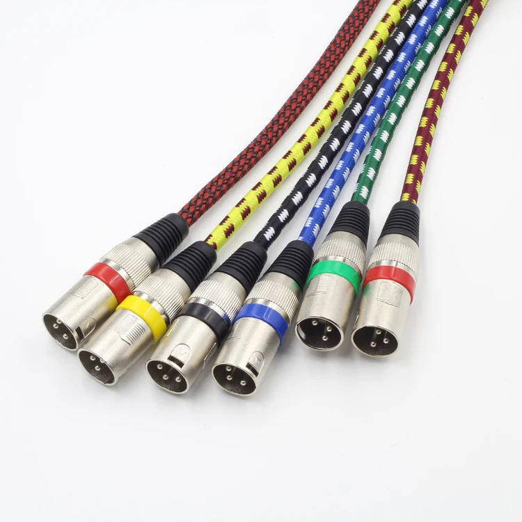 High-quality XLR Microphone Cable XLR to XLR Male To Female Mixer Amplifier Audio Line Professional Customization