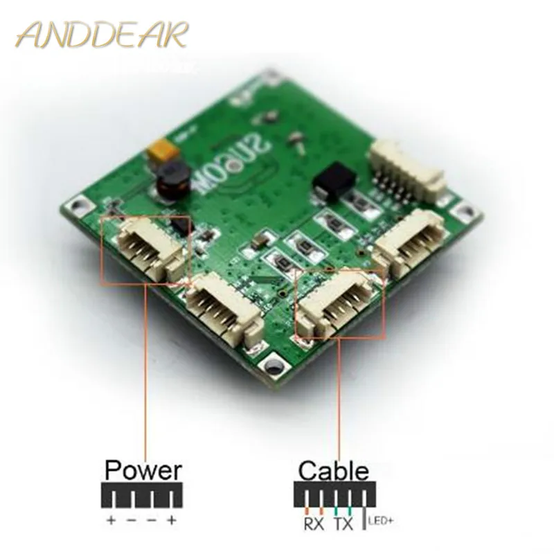 

Мини PBCswitch модуль управления воспроизведением OEM модуль Мини Размер 4 порта сетевые переключатели Pcb плата мини ethernet коммутатор модуль 10/100 Мбит/с OEM/ODM