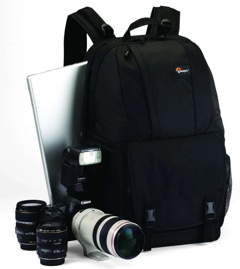 Fastpack 350 FP350 SLR Digital Camera Shoulder Bag 17 inch laptop with all weather Rain cover