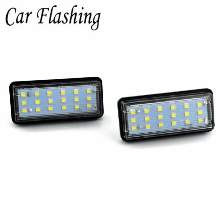 For Toyota Land Cruiser 120 Land Cruiser 200 Prado 200 for Lexus LX470 GX470 Error Free LED Car Number License Plate Light