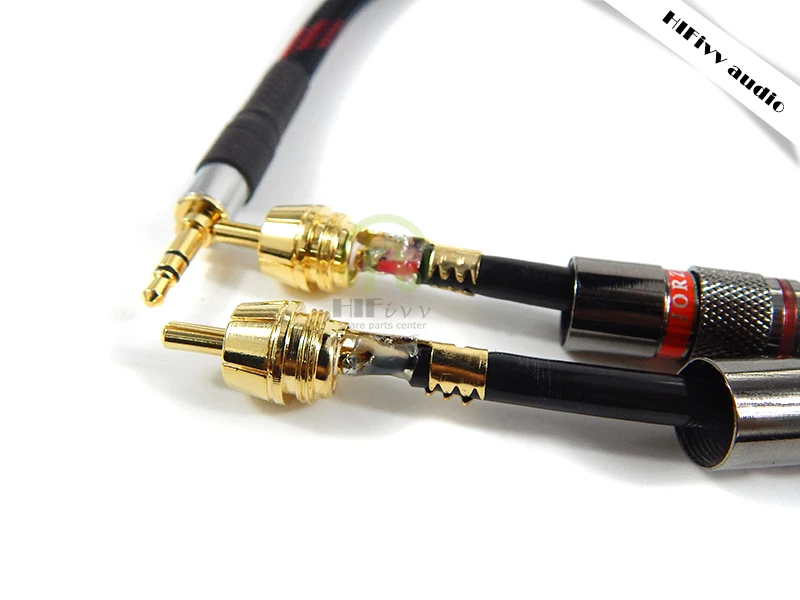 Kabel RCA HIFI dla wzmacniacze Audio linii przewód sygnałowy wtyczka JACK 3.5mm do podwójnego interfejsu RCA przewód AUX MP3