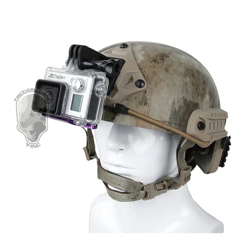Soporte para casco táctico GoPro NVG – Negro/Tan - imagen 3