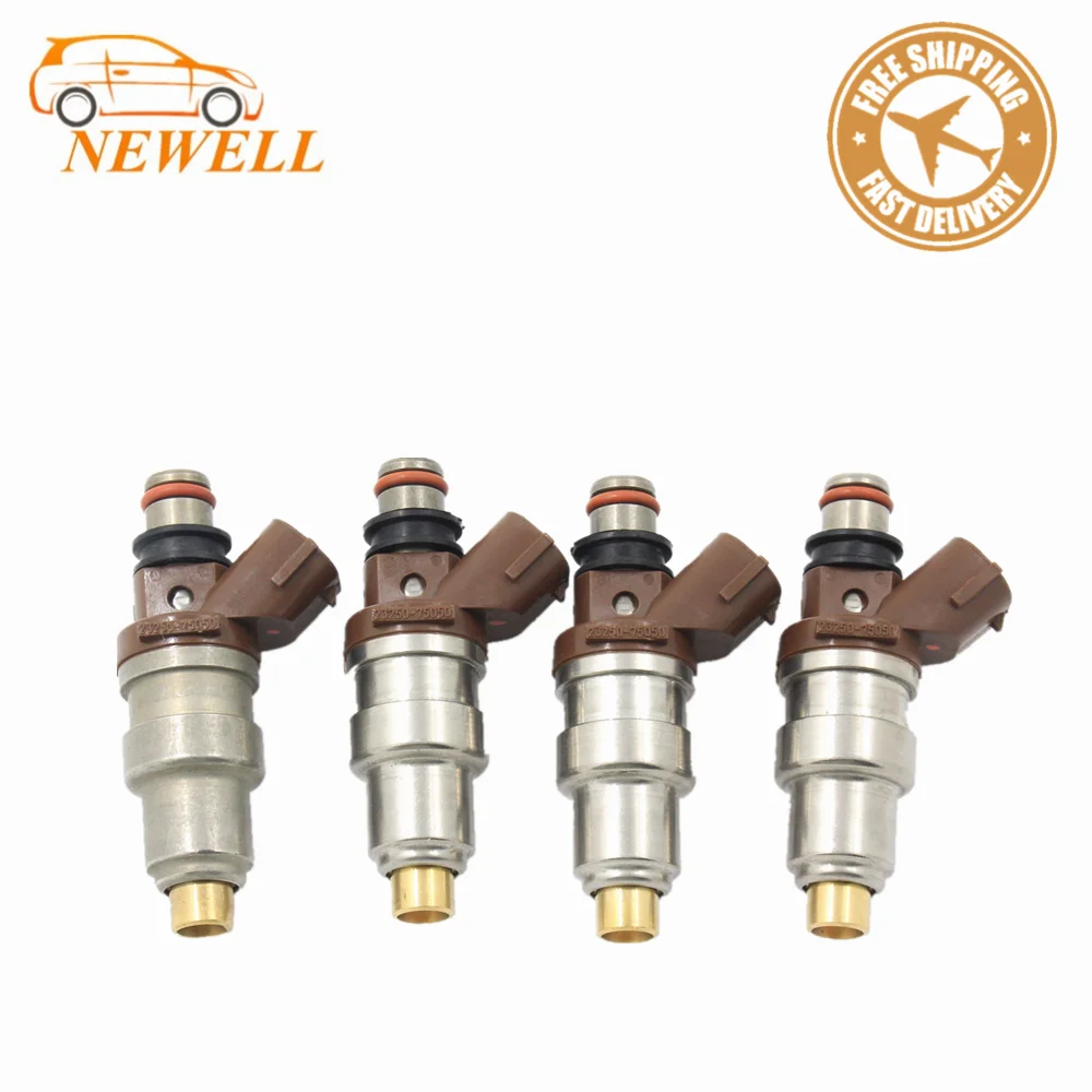 

4pcs/lot New High quality Fuel Injectors 23250-75050 23209-79095 for TOYOTA Prado J90 HILUX RZN HIACE RCH 3RZ-FE 2.7L 3RZFE RZJ
