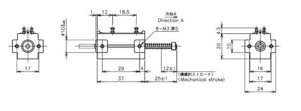 Imagem -03 - Midori Pequeno Curso Puxar sem Sensor de Ângulo de Mola Precisão Condutor Plástico Potenciômetro Interruptor k Lp-10f vk Lp10f6