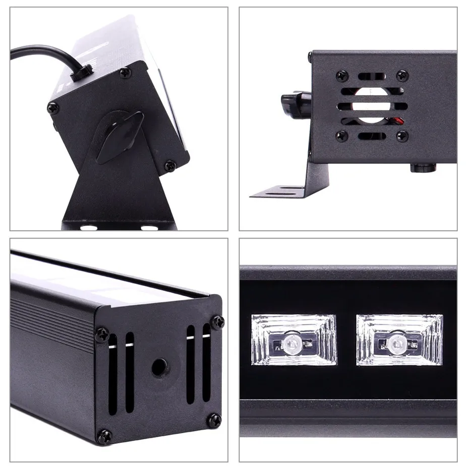 ALIEN 36W UV Stage Black Light Led Bar Remote Control DMX Stage Lighting Effect Disco DJ Xmas Party Indoor Holiday Club Lights