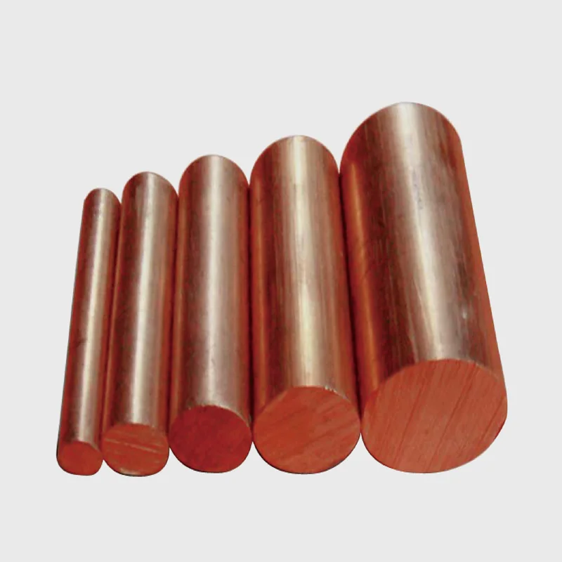 High Hardness Resistance Welding Copper Electrode C18200 Chromium Copper Rods Alloy Bronze zirconium Cucrzrcopper Welding Rod