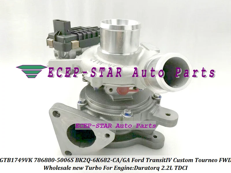 Turbo 786880 786880-5021S 786880-0021 786880-5006S BK2Q-6K682-CA BK2Q-6K682-GA 1741779 For Ford Transit IV Tourneo Duratorq 2.2L