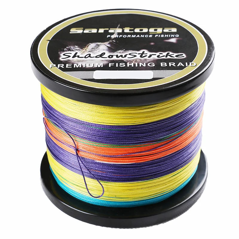 DORISEA Saratoga línea de pesca trenzada 8 hebras multifilamento