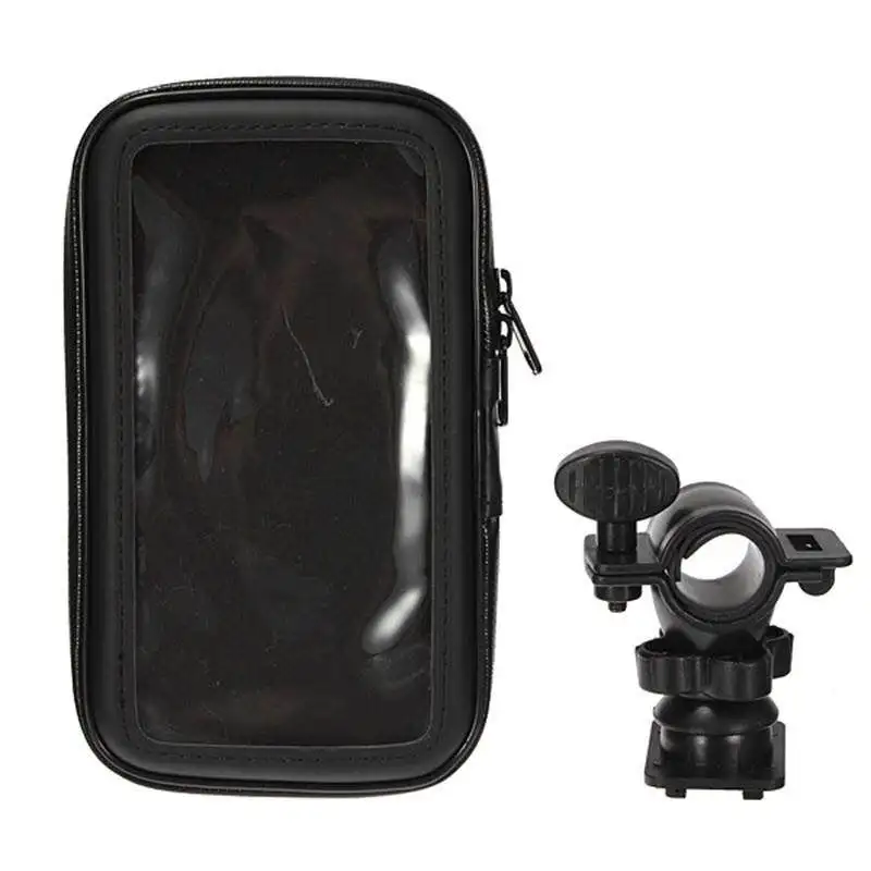 Bicycle Motorcycle Phone Holder Telephone Support For Moto Bag For iPhone Xs Max 8 Plus SE S10 GPS Bike Holder Waterproof Bag