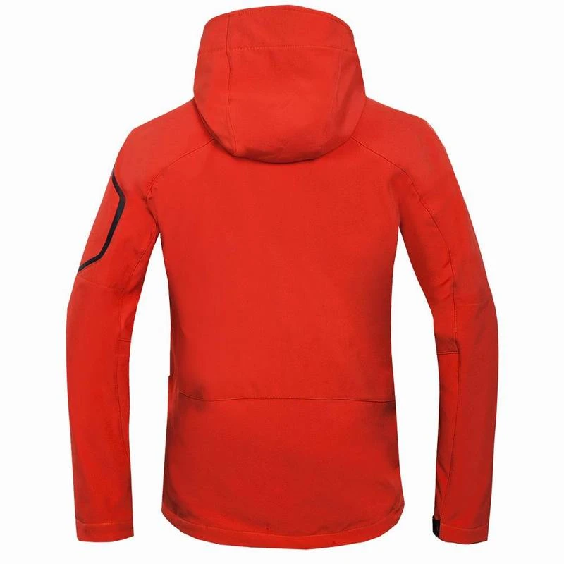 Customize LOGO Waterproof Hoodie Softshell Jacket Men Winter Thermal Fleece Hiking Clothing Outdoor Ski Fishing Hunting Coat