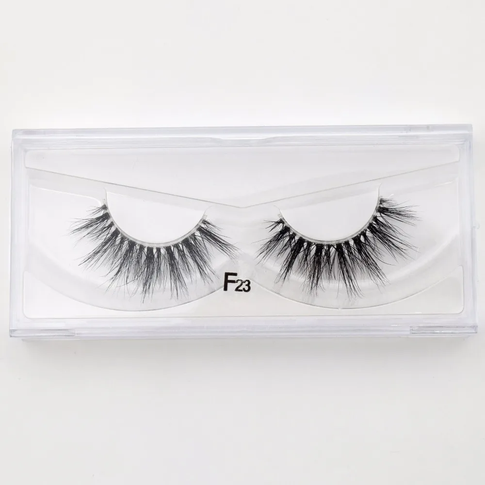 False Eyelashes Invisible Band Lashes  3D Mink False Eyelash Handmade Transparent Band Lashes for Makeup Cilios Mink Lashes