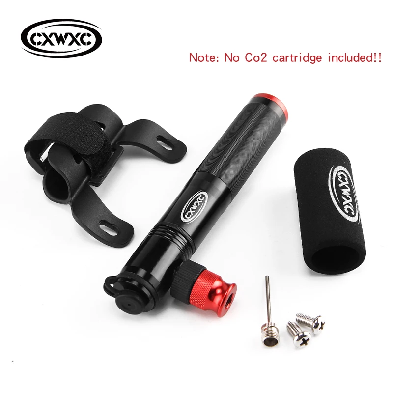 160psi Schrader Presta Valve Bicycle Pump Road Bike Co2 Combo Mini Portable Inflator MTB Cycling CNC Hand Pump Air Inflator