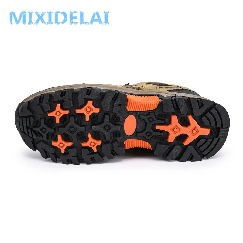 MIXIDELAI 2024 New Brand Spring Fashion Outdoors Sneakers Breathable Men\'s Shoes Mens Combat Desert Casual Shoes Plus Size 36-47