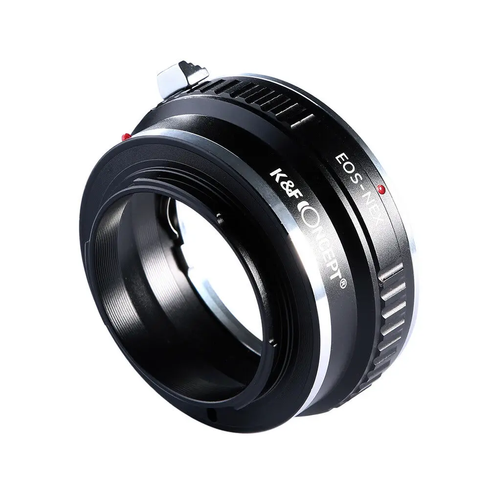 K&F Concept EOS-NEX Adapter for Canon EOS EF Mount Lens to Sony E Mount Camera NEX-7 6 5R A6500 A7II A7R A73 A9 Lens Adapter