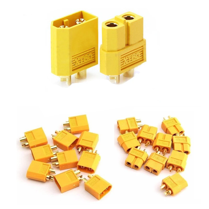 100 stücke Hohe Qualität XT60 XT-60 XT 60 Stecker Männlich Weiblich Kugel Anschlüsse Stecker Für RC Lipo Batterie (50 paar) großhandel