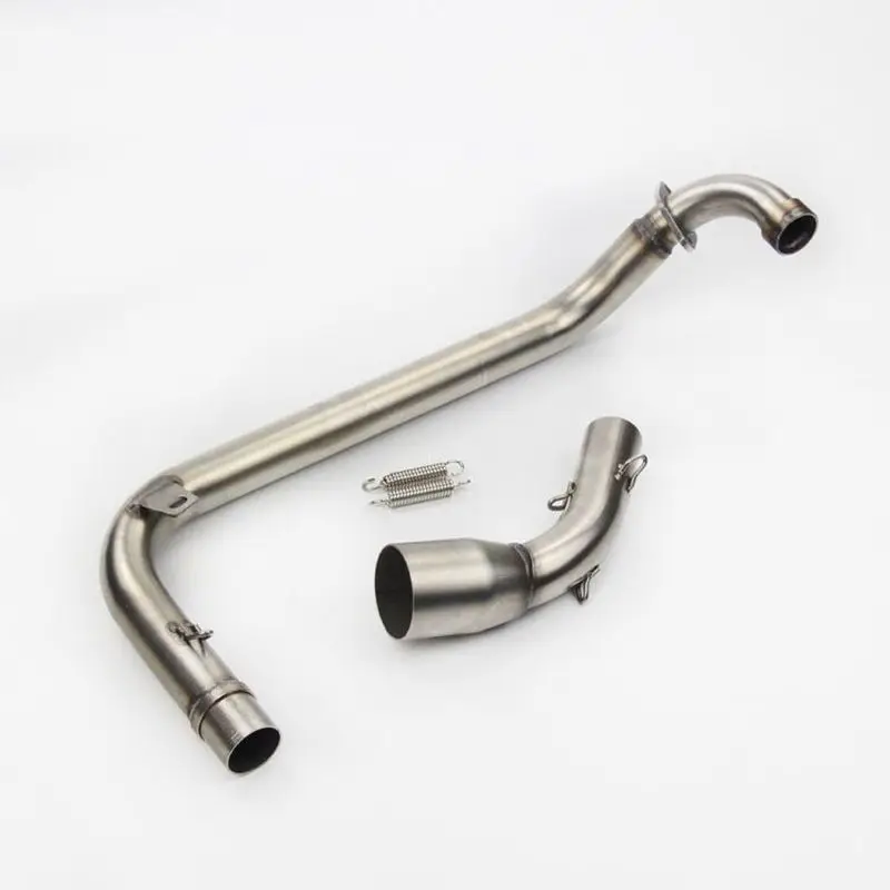 For Honda MSX125 Motorcycle Exhaust Muffler Modified Connection Link Pipe Stainless steel Slip on