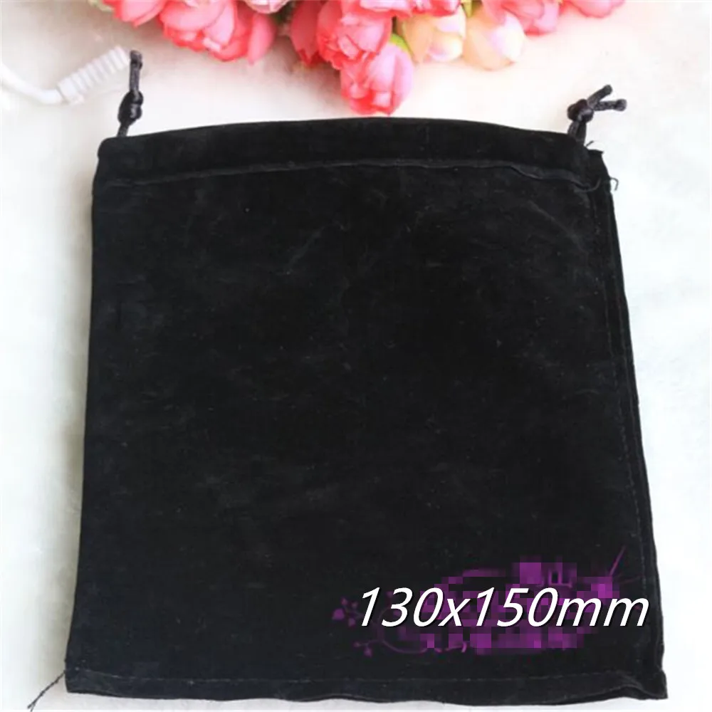 Hot Sale high-grade 130x150mm double sides  Velvet Drawstring Pouch Bag/Jewelry Bag,Christmas Wedding Gift Bags & Pouches