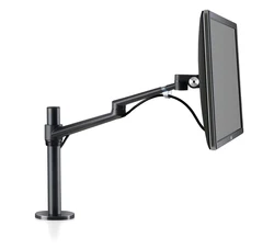 Hyvarwey OL-1 Alunimum Height Adjustable 17-32 inch Screen Monitor Holder Arm Full Motion Monitor Mount Desktop Stand Load 8kgs