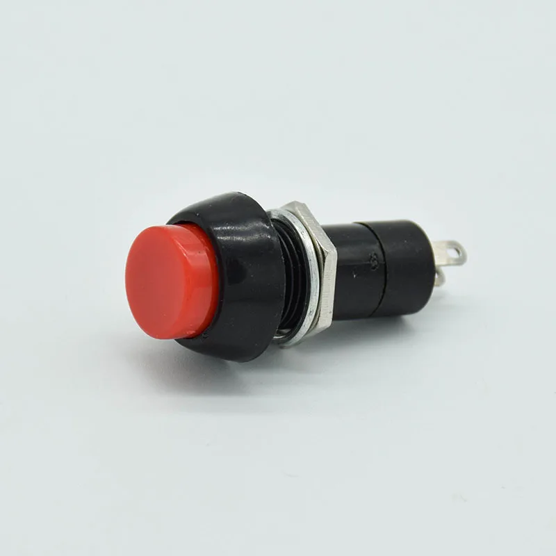 6pcs/lot 12mm Plastic Push Button Switch Self-locking / Momentary  Switchs 3A 150V PBS-11A PBS-11B 2PIN