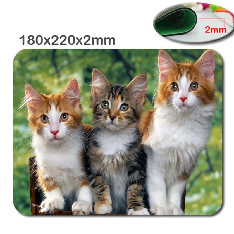 

Mairuige Mairuige Hot Selling Cute Kittens Design Customize High Quality Fashion Skid Durable Mouse Pad