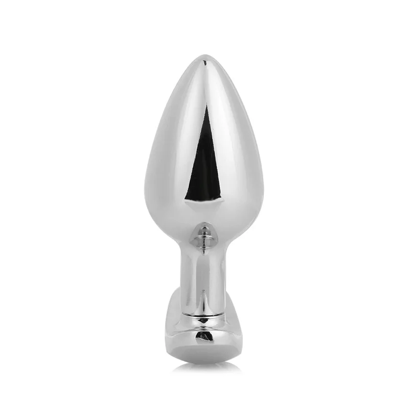 Sex Shop Metal Crystal Anal Plug Stimulator Stainless Steel Jewelry Beads Anal Butt Plug Dildo Sex Toys Products For Woman Men