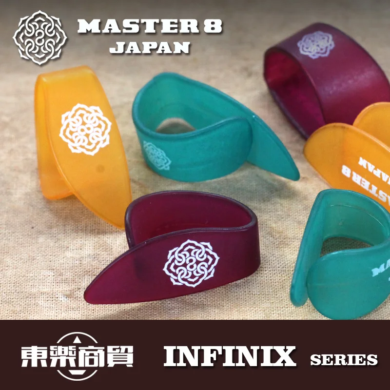 MASTER 8 JAPAN Hottest Guitar Infinix Thumbpick, Size Medium Or Large Available. Sell by 1 Piece