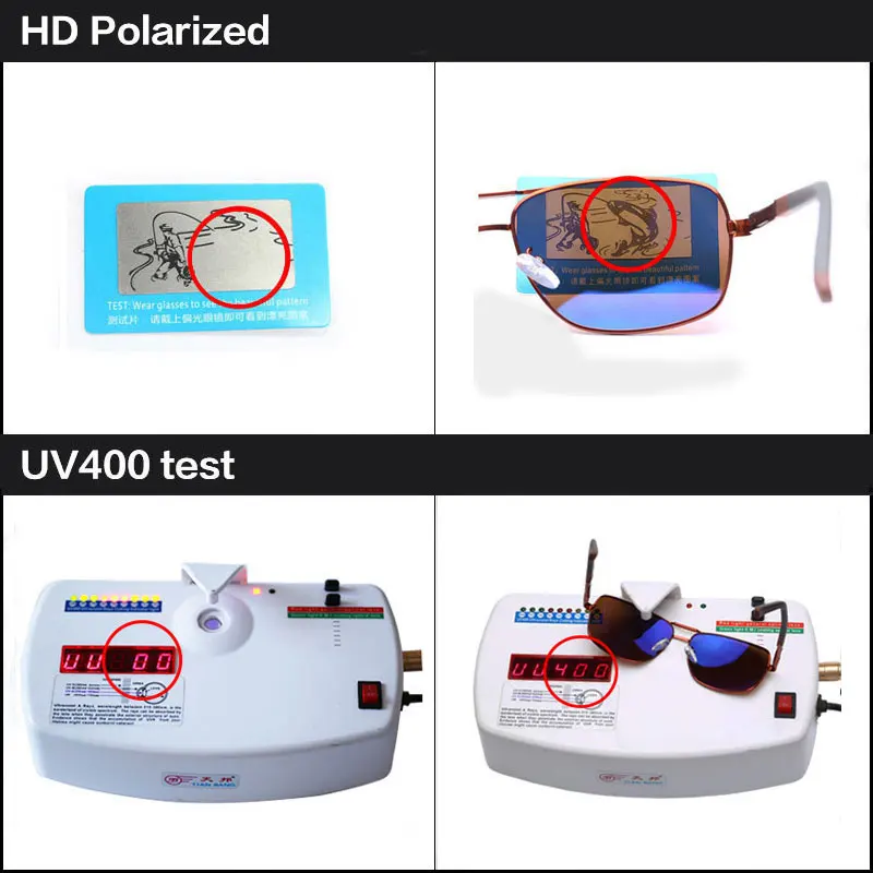 2019 high quality anti glare HD Polarized Men\'s new Sunglasses Brand gafas oculos de sol metal classic sun glasses