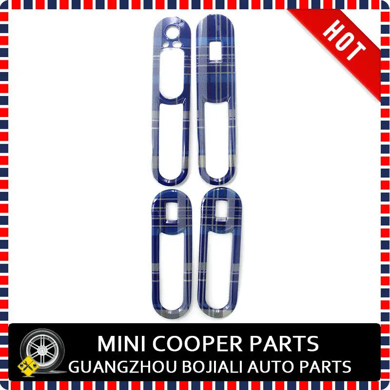 Brand New ABS Material UV Protected Speedwell Blue Style Window Regulators Cover For Mini Cooper F54 (4pcs/Set)