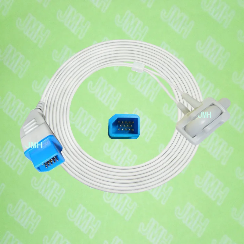 

Compatible with Nihon kohden Pulse Oximeter monitor, Neonate silicone wrap spo2 sensor, 14PIN.