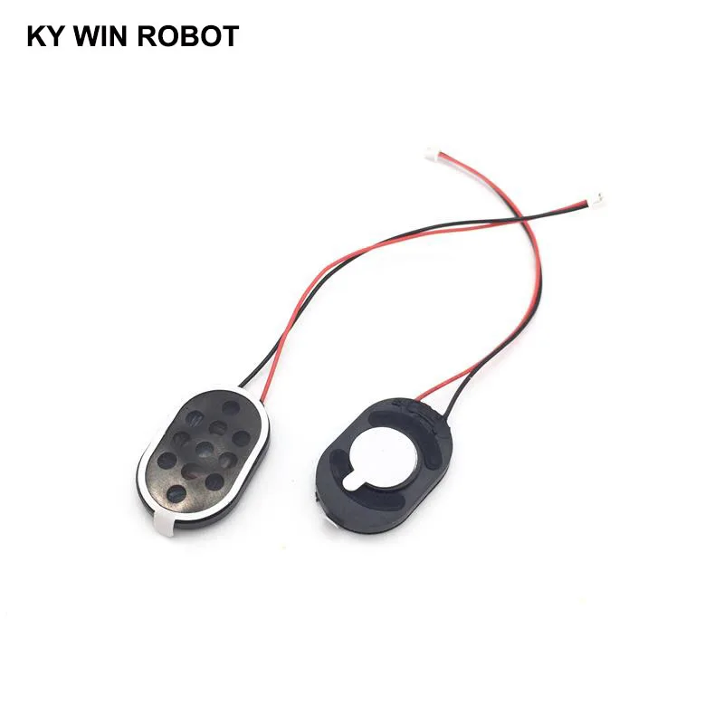 2szt Nowa elektroniczna płytka głośnikowa do nawigacji GPS dla psów 8R 1W 8ohm 1W 2030 20 * 30 * 4mm z przewodem zaciskowym 1,25 mm o długości 10 cm