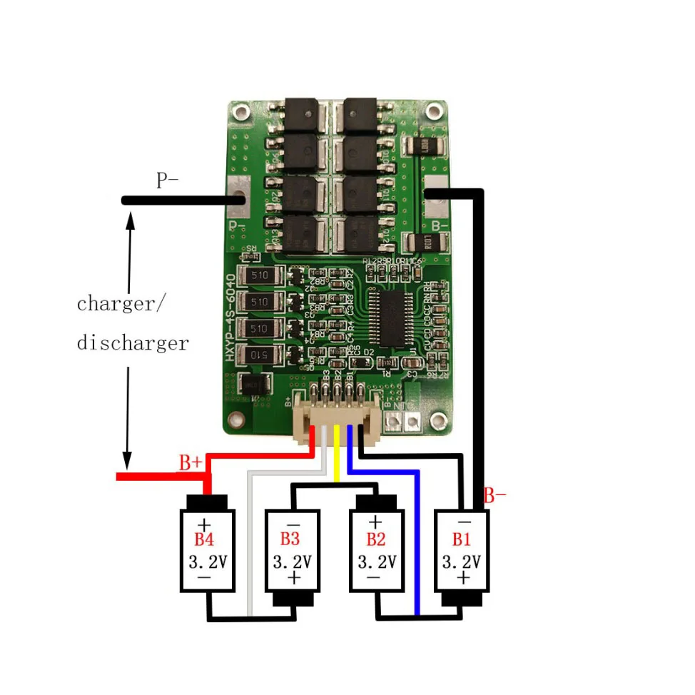 4S 12V 18A LiFePO4 Lithium iron phosphate BMS battery protection board with Balance 32650 batteries 20A current limit new