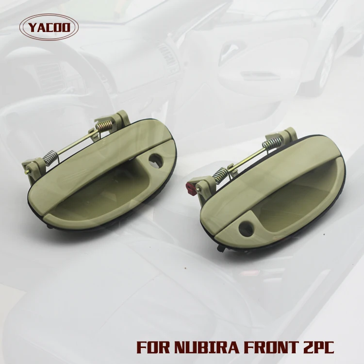 1 PAIR  FRONT EXTERIOR  DOOR HANDLE FOR DAEWOO NUBIRA  OEM:96308043 96308042