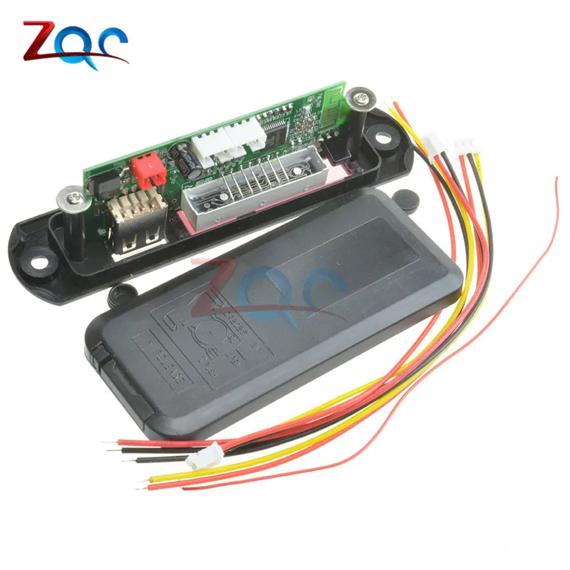 7-12V Car Bluetooth MP3 Decoder Board Decoding Player Module Support FM Radio USB/TF LCD Screen Remote Controller