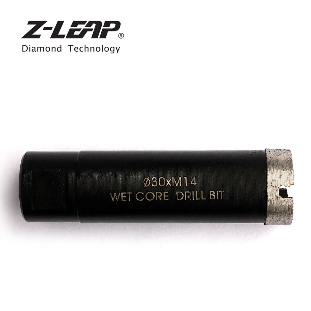Z-LEAP 1PC 30mm Diamond Drills M14 Thread Hole Saw For Ceramic Tile Wet Use Stone Marble Granite Opening Device Power Tools