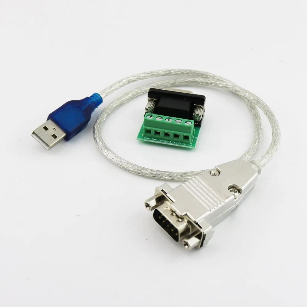 1x usb 2.0 um macho para rs485/422 porta macho serial, concha de metal, adaptador de cabo, conversor chip ch340 para win 7/8/10 50cm/1,5 ft
