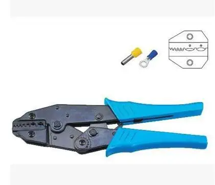 Ratchet wire clamp terminal crimping pliers Cold-press terminal clamp HS-06WF2C