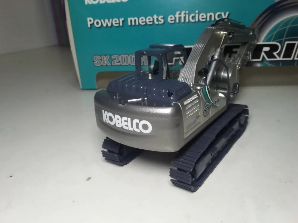 Collectible Diecast Toy Model 1:50 Motorart Kobelco SK200H-10 HYBRID Hydraulic Excavator Engineering Machinery Toy Decoration