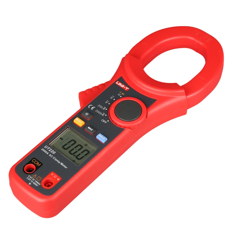 UNI-T UT220 2000A Digital Clamp Meters Measure Multimeters Auto Range Resistance