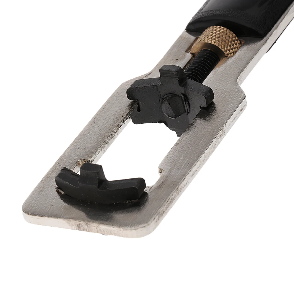 Prefessional Watch Case Opener Adjustable Screw Back Remover Wrench Repair Tool 15cm Color Random