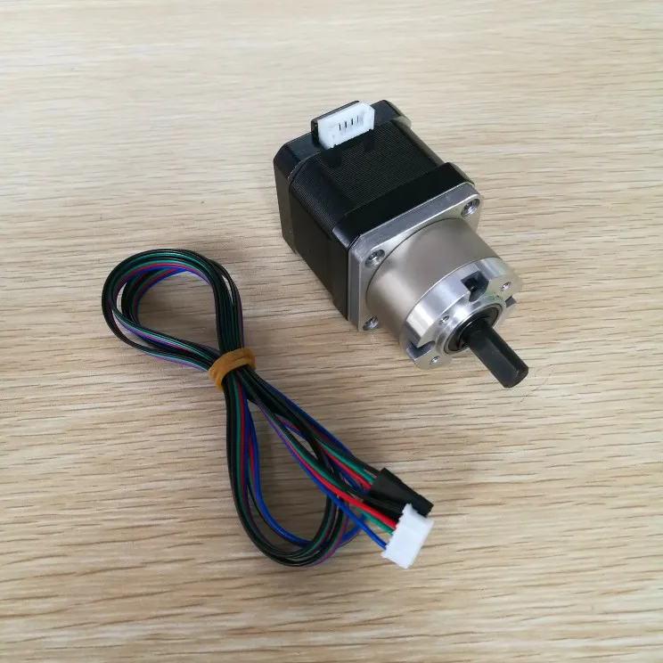 4-lead Nema17 Stepper Motor 42 motor Extruder Gear Stepper Motor Ratio Planetary Gearbox Nema 17 Step Motor for 3D