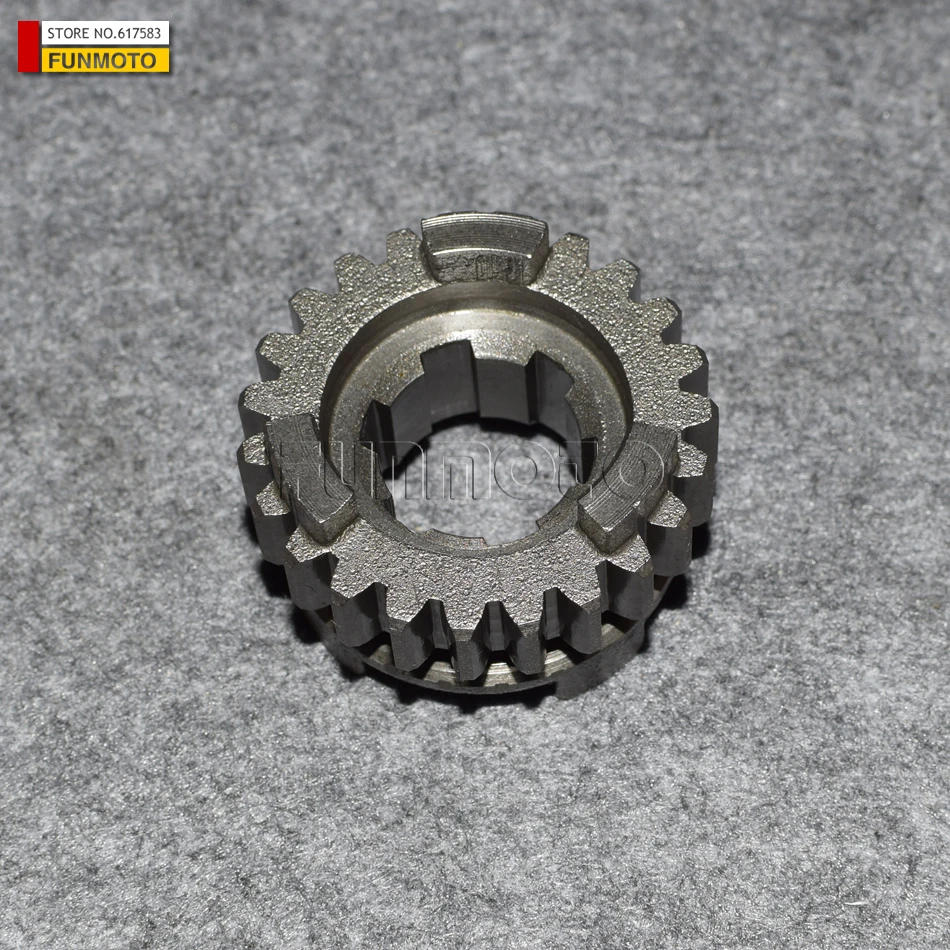 Gear Shaft With 23 Teeth for JIANSHE250/LONCIN 250 ATV engine model name 171FMM JS-FG