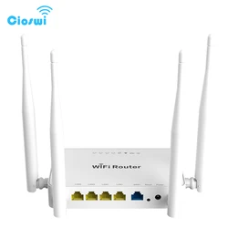 Cioswi-Routeur WiFi sans fil pour modem USB 3G, prise en charge du système d'exploitation OpenWrt, Keenetic Omni II, stérilisation 300Mbps, 11b, 4 x LAN, USB 2.0, jeu de puces MT7620N