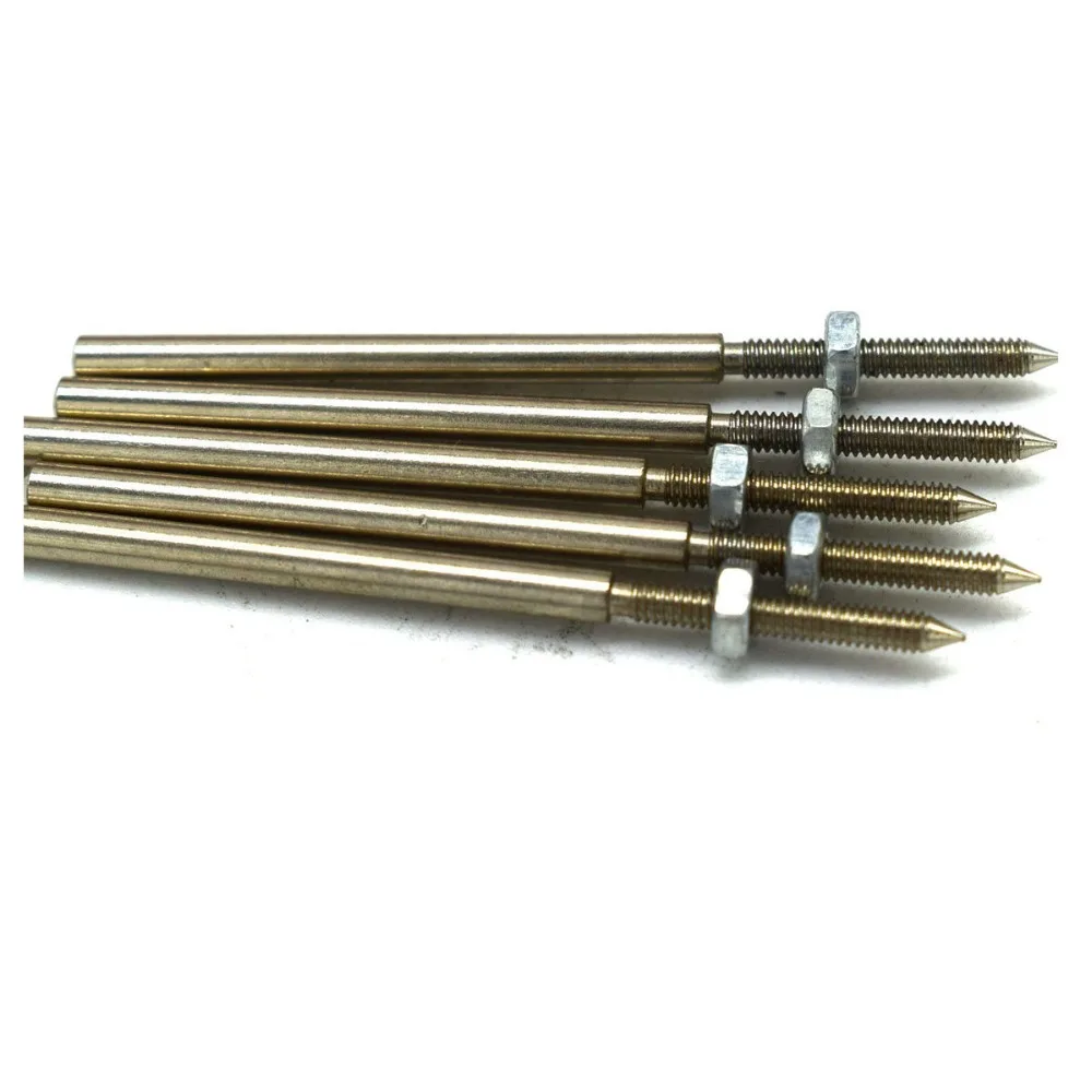 7Pcs Amplas Klip Emery untuk Menggantung Mesin Jarum Split Mandrel 2.35/3Mm Betis