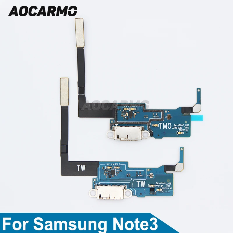 

Aocarmo USB Dock Charging Port Connector Flex Cable For Samsung Galaxy Note3 N900T/N900U