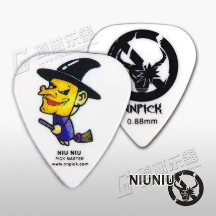 NNPICK by IM Classic Cool Series Witch Guitar Pick Plectrum Mediator Gauge 1.2mm/0.88mm