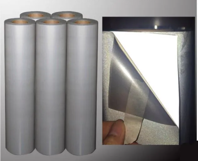 

30cmx100cm Reflective Light Heat Transfer Vinyl by Heat Press Machine Cutting Plotter T-shirt Print Rion ON