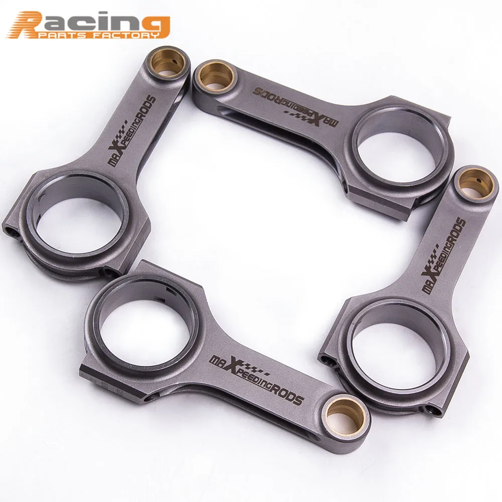Connecting Rod Rods for Isuzu Holden Gemini G180 G200 4ZB1 4ZC1 Conrods 133.5mm 4340 H Beam Crankshaft Cranks Piston