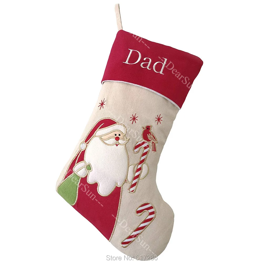

Free shipping! New 3pcs/set Christmas Stocking Santa Claus Snowman Reindeer Gift Ornament Socks Christmas Decoration Hot Sale
